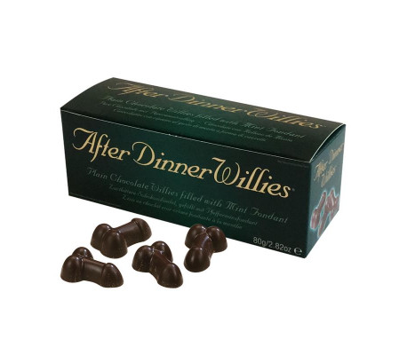 Chocolatinas con Menta Penes 8 Unidades