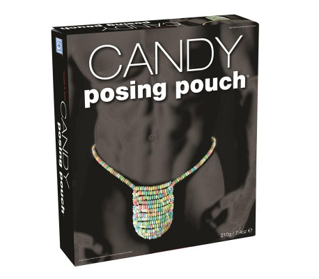 Tanga Comestible Masculino Sabor Tutti Fruti