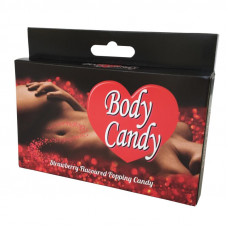 Polvos Comestibles Body Candy Sabor Fresa 2x16gr