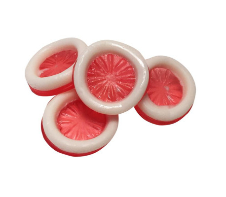 Condones de Gominola Fresa y Crema