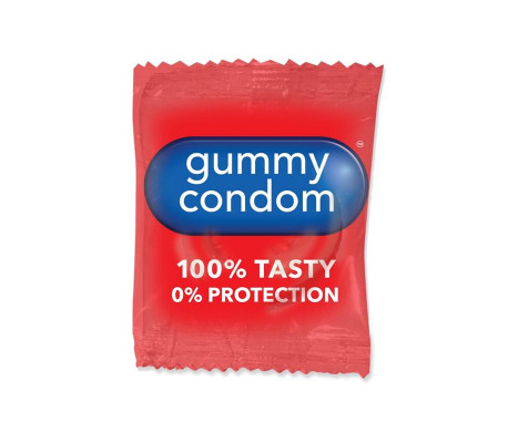 Condones de Gominola Fresa y Crema