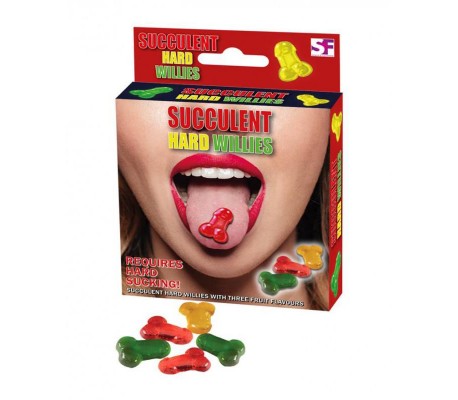 Caramelo Duro Sabor Fruta Forma Pene Succulent Hard Willies