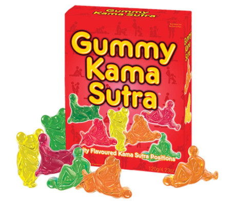 Gominolas Posturas del Kamasutra Sabor a Frutas