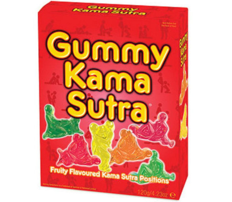 Gominolas Posturas del Kamasutra Sabor a Frutas