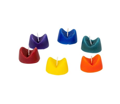 Velas Forma de Ano Burning Love