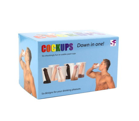 Vasos con Penes Pack de 6