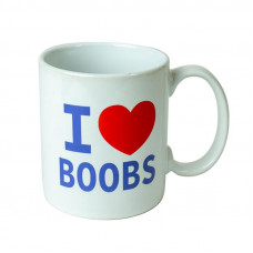 Taza de Cerámica I Love Boobs