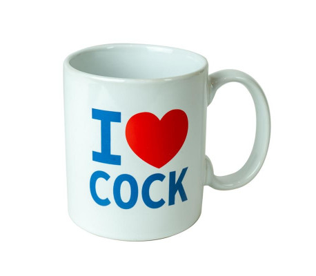 Taza de Cerámica I Love Cock
