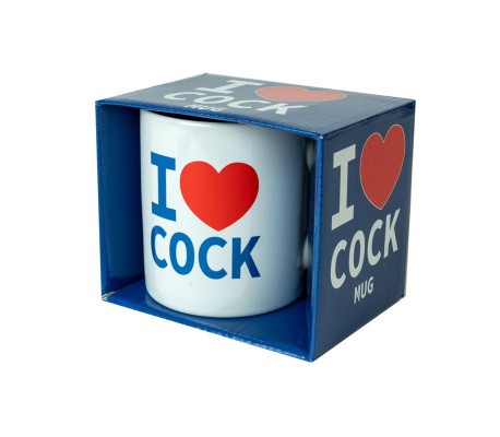 Taza de Cerámica I Love Cock