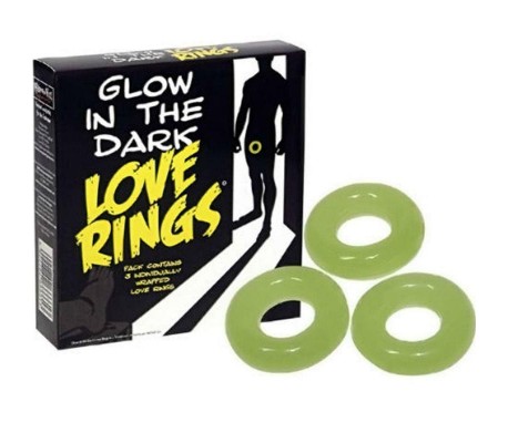 Pack 3 Anillo para el Pene Fluorescentes