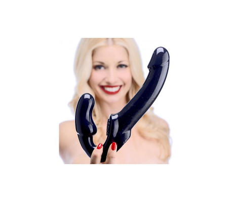 Revolver Dildo Doble Punto G Negro