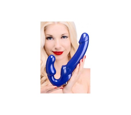 Revolver II Vibrador Doble Azul