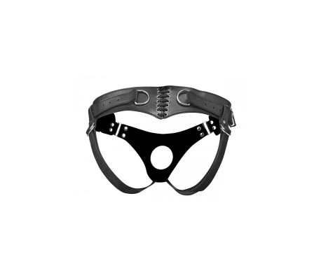 Bodice Arnés Estilo de Corazón Negro