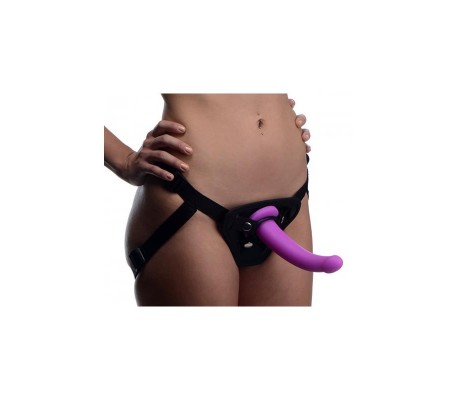 Navigator Arnés con Dildo Punto G Purpura