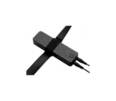 Power Pegger Vibradopr Doble con Arnés Negro