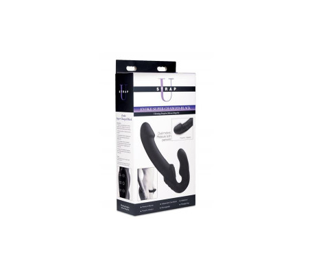 Evoke Vibrador Doble Negro