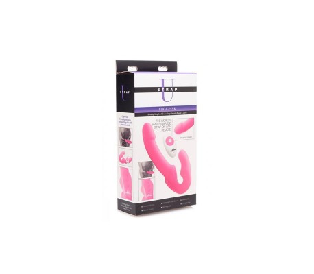 Urge Vibrador Doble Control Remoto Rosa