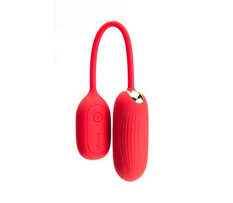 Huevo Vibrador Muse Bluetooth Rojo