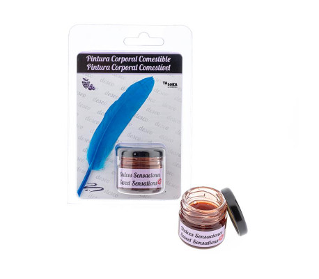 Pintura Corporal Besable Sabor Frutas del Bosque