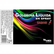 Golosina Líquida en Spray Sabor Cola 20 ml