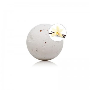 Bomba de Baño Aroma Vainilla con Pétalos de Rosa 150 gr