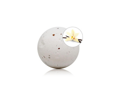 Bomba de Baño Aroma Vainilla con Pétalos de Rosa 150 gr