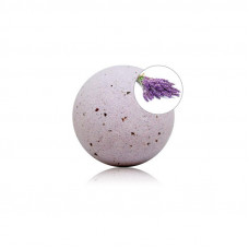 Bomba de Baño Aroma Lavanda con Pétalos de Rosa 140 gr