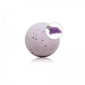 Bomba de Baño Aroma Lavanda con Pétalos de Rosa 140 gr