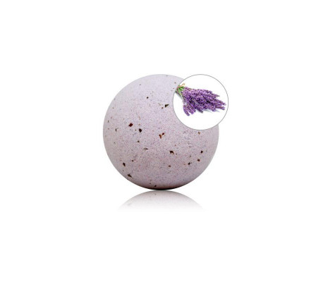 Bomba de Baño Aroma Lavanda con Pétalos de Rosa 140 gr