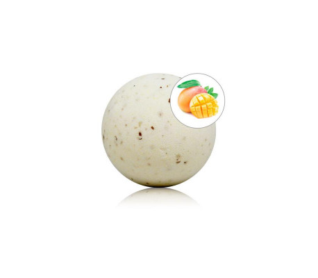 Bomba de Baño Mango 150 gr con Pétalos de Rosa