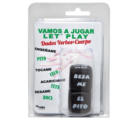 Set Dado de Acciones y Dado Partes del Cuerpo.