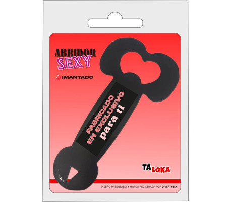Abridor Metálico Imandado en Forma Pene