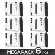Pack de 6 Teken Bala Vibradora Flexible Silicona Líquida Unibody