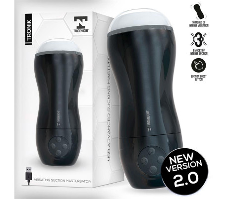 Tronik 2.0 Masturbador con Succión y Vibración USB