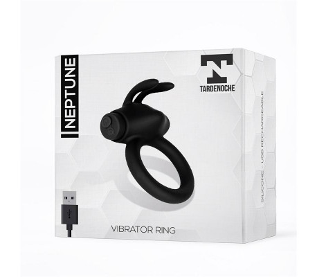 Neptune Anillo Vibrador Silicona Recargable USB