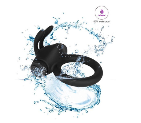 Neptune Anillo Vibrador Silicona Recargable USB