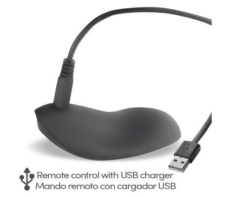 Bliss Estimulador de Braguita con Control Remoto USB Silicona