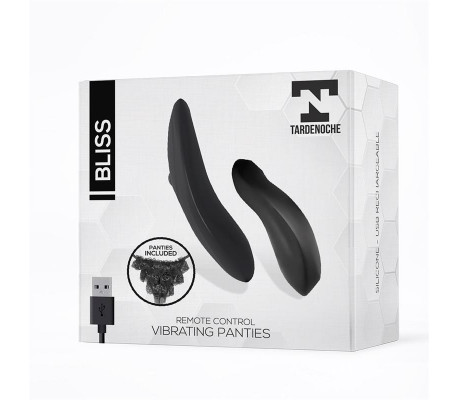 Bliss Estimulador de Braguita con Control Remoto USB Silicona