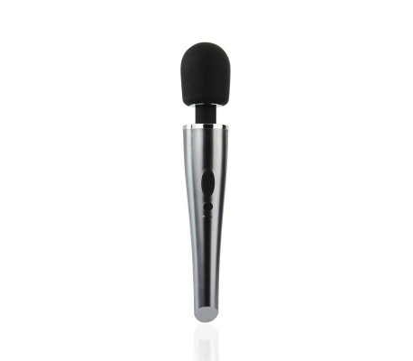 Wand Massager Relyme USB Silicone Black