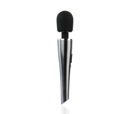 Wand Massager Relyme USB Silicone Black