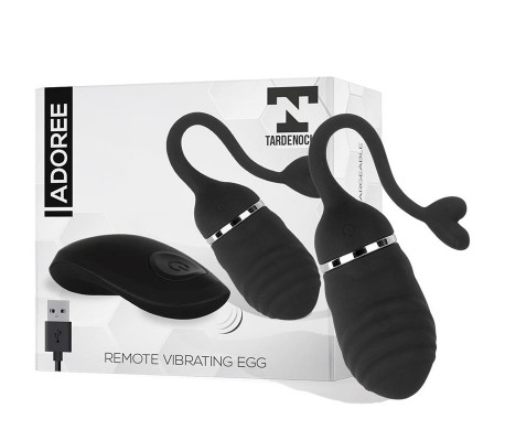 Adoree Huevo Vibrador USB Control Remoto USB Silicona