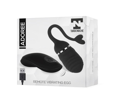 Adoree Huevo Vibrador USB Control Remoto USB Silicona