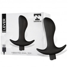 Lever Plug Anal con Vibración USB Silicona