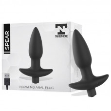 Spear Plug Anal con Vibracion USB Silicona