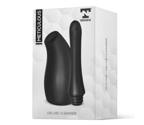 Meticulous Ducha Anal Deluxe Silicona Negro