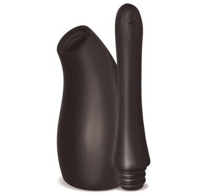 Meticulous Ducha Anal Deluxe Silicona Negro