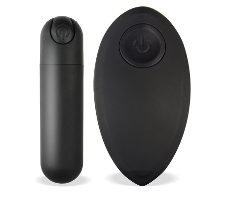 Buller Bala Vibradora Control Remoto USB Negro