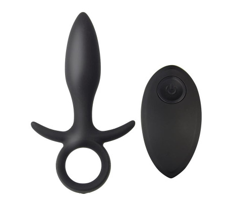 Lance Plug Anal Control Remoto Silicona Liquida USB