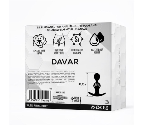 Davar Pluf Anal Silicona