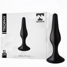 Trophy Plug Anal 11 cm Silicona Negro